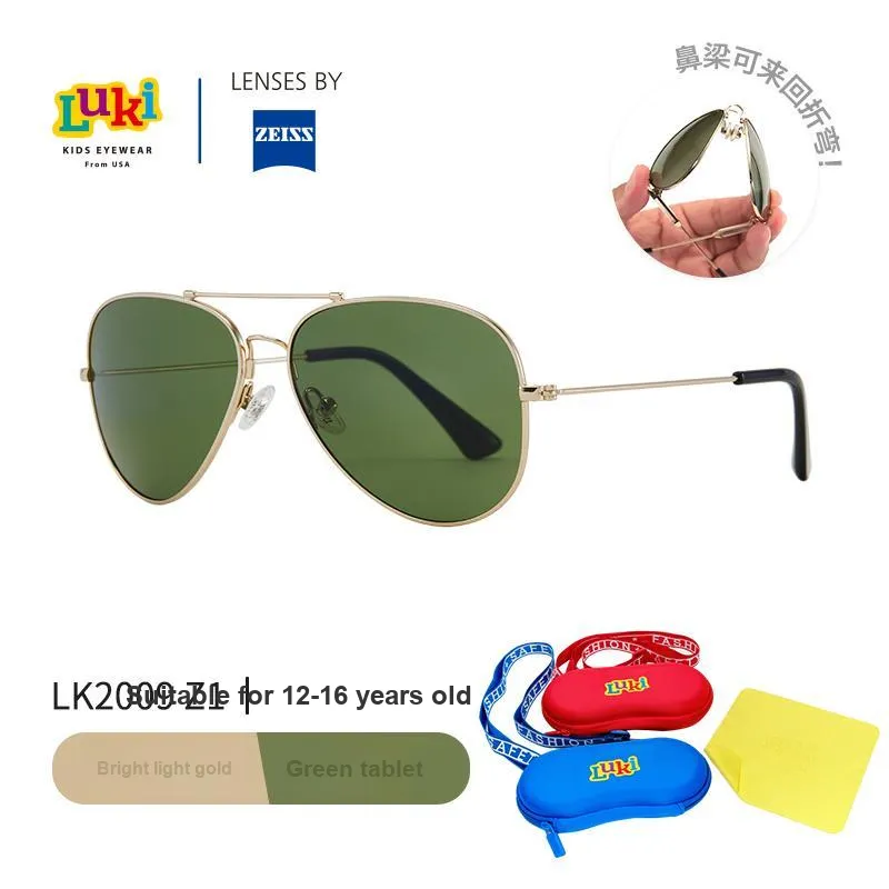 LUKI TR/Memory Plastic Aviator Sunglasses Kids'-1