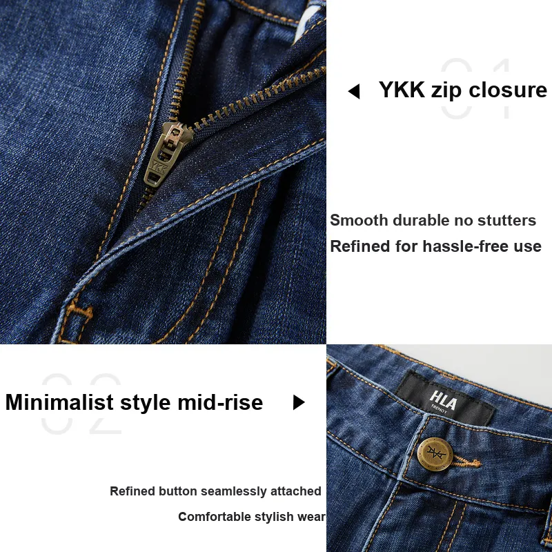 HLA Jeans Men Denim Blue 58-5