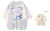 White (Comes with Apricot Same Style T-Shirt)