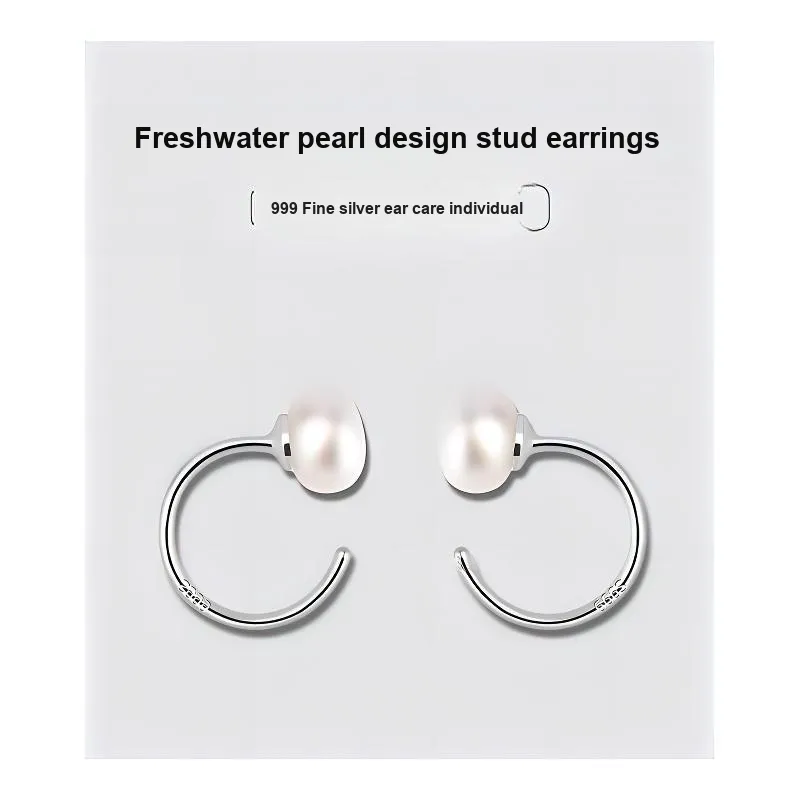 Daisy Dream 999 Fine Silver Earrings Women's-4