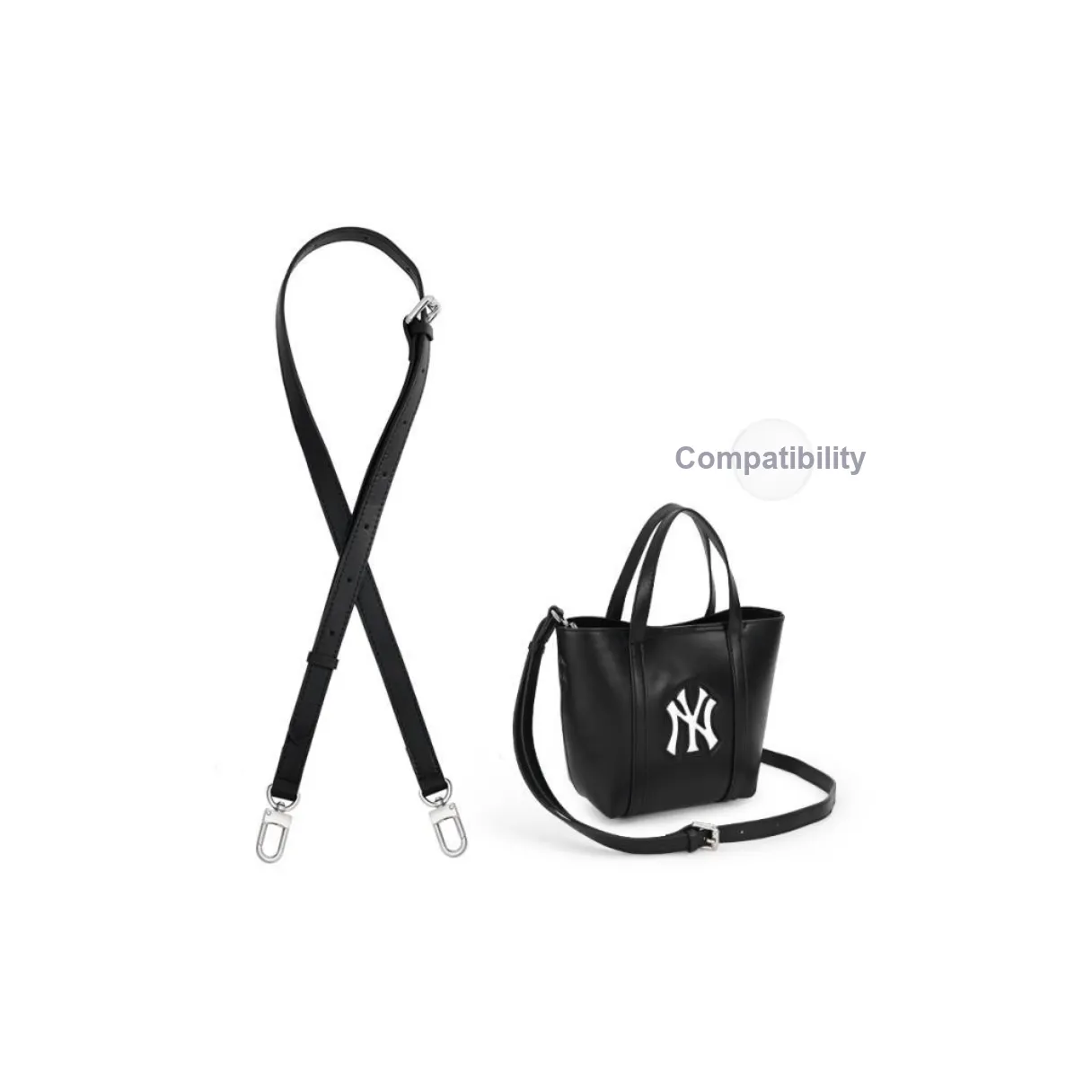 Lan Bao Fan Microfiber Bag Accessory Accessories, Unisex Couple's Version Black
