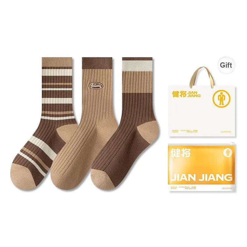 Master Mid Calf Socks Unisex Shopping Bag Combo Set-4