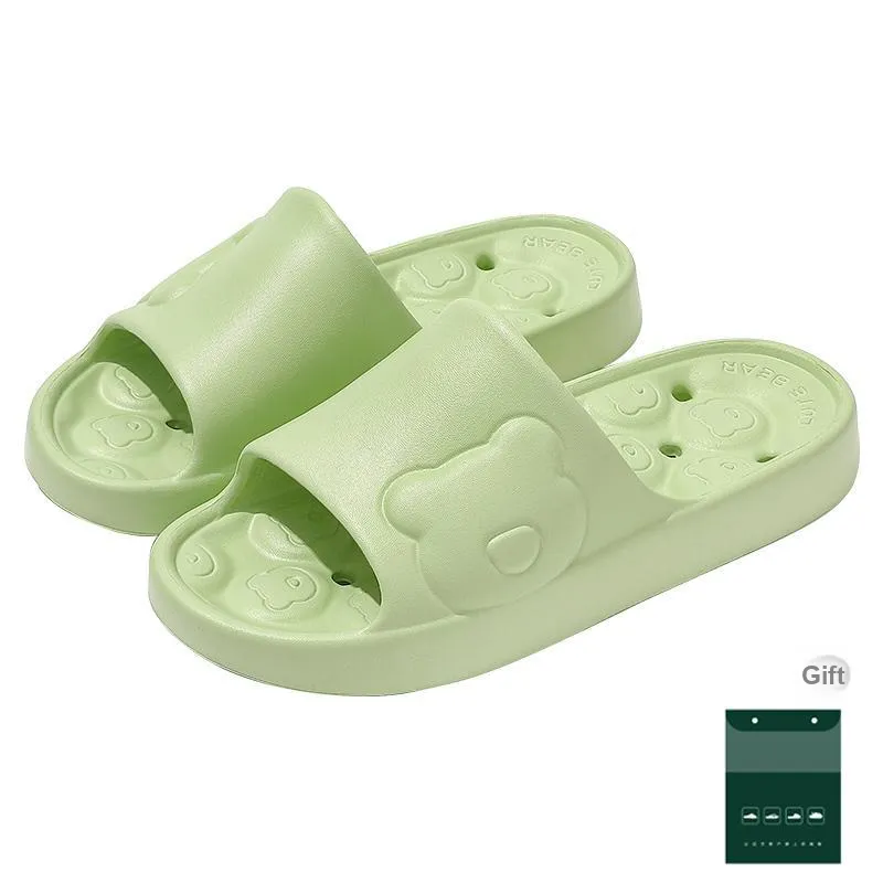 Red bean Slippers / Home Slippers-4