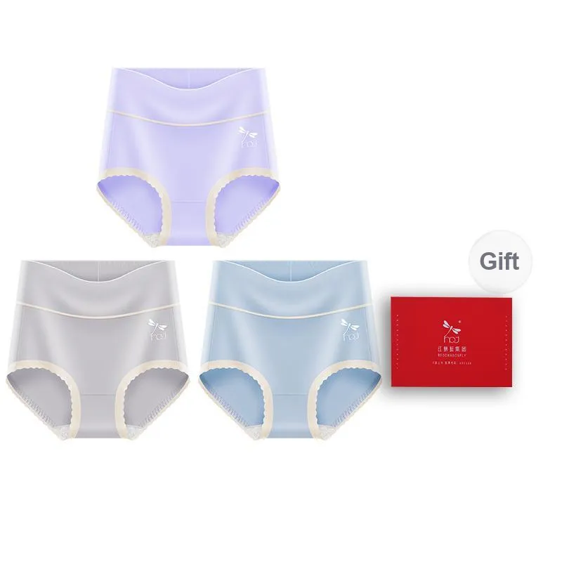 RED DRAGONFLY Cotton Panties Women's Combination Gift Box Set-10