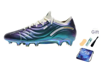 KELME Master 2.0 FG Firm Ground Anti Slip Wear Resistant Soccer Shoes Men's Starry Sky Purple