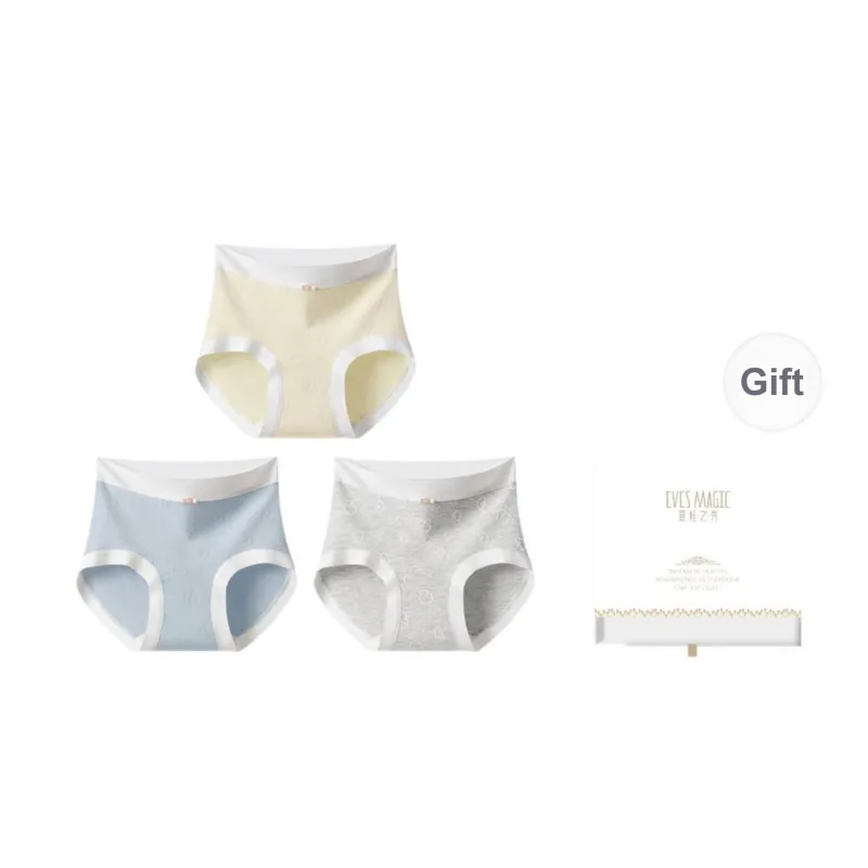 XIA.WA.ZHI.XIU Underpants Women's Shopping Bag 3 Pack-20
