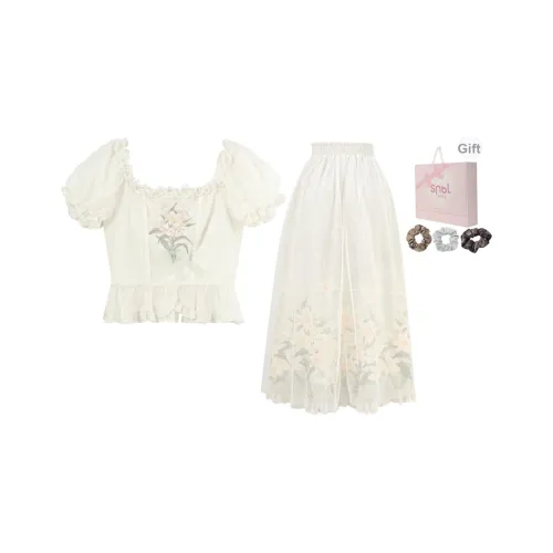 Snbl Женские Комплекты с юбкой