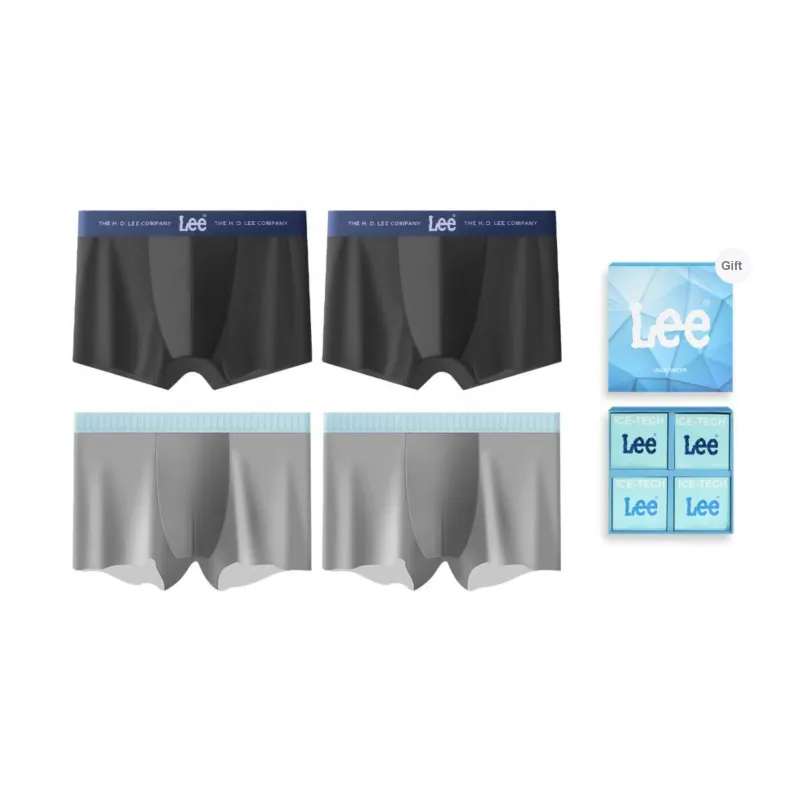 Lee SS23 Ice Series Underwear Gift Box Men's 4 Pack-13