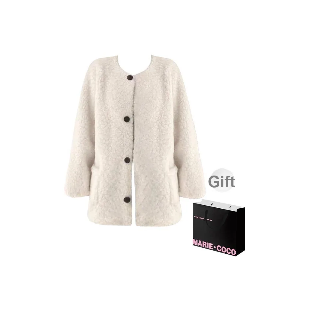 MARIE·COCO Овечья шерсть Пальто Женское