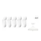 Pure White 5 Pack