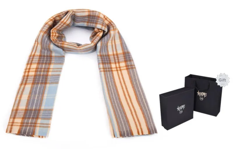 KENMO Knit Scarves Unisex-12