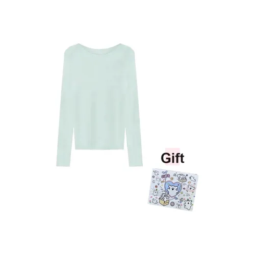 MARIE·COCO Светло-зеленый топ женский трикотаж