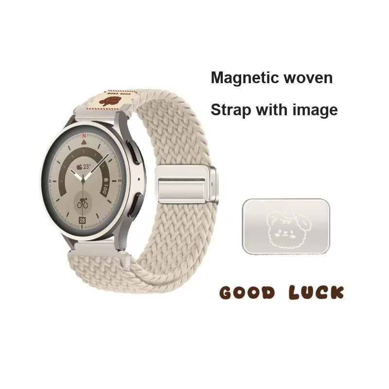 LOVINGCOOL Watch Band Huawei Compatibility 180mm Fabric Material-1