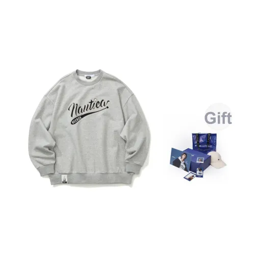 Nautica White Sail Reebok Collaboration Свитшот Унисекс