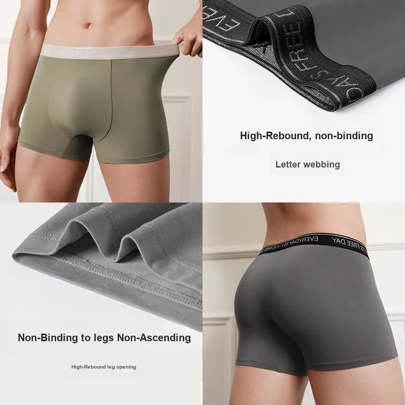 Ubras Comfortable Underwear Series Boxer Shorts Men's-13
