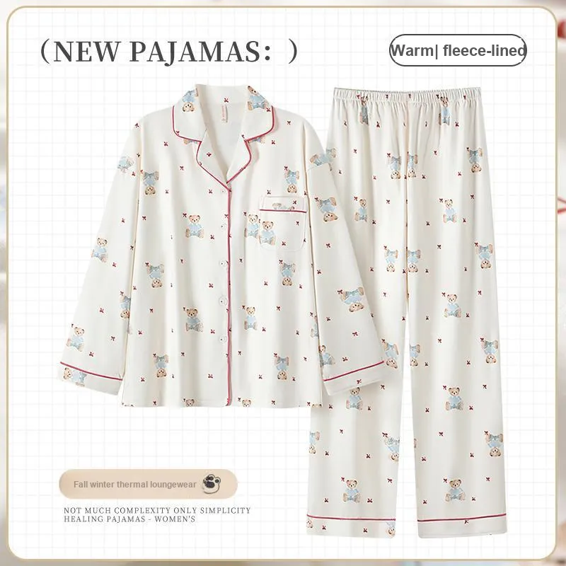 Maultiay Pajama Set Women's Gift Box Set White-1
