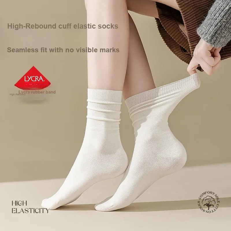 Caramella Mid Calf Socks Women's Combo Set-3