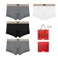 Red Box 4 Pack (Comfortable White+Transparent Black+Translucent Gray+Translucent Gray)