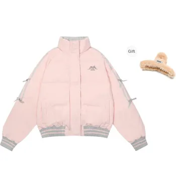 NTOT Puffer Jacket Women's Pink