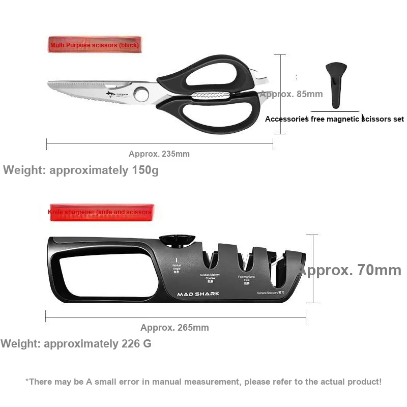 MAD SHARK Household Scissors-1