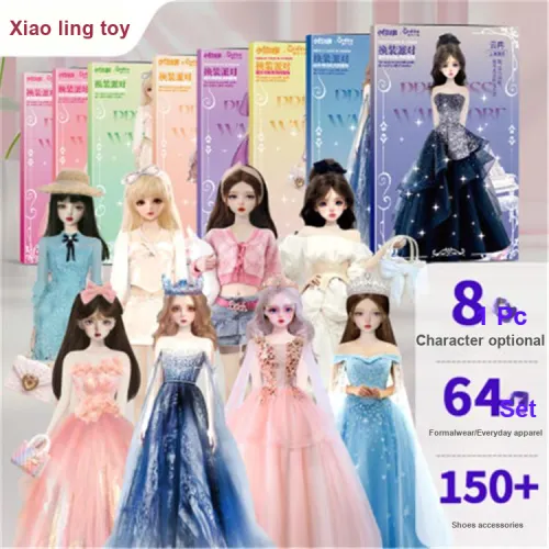 Little Toys Платье принцессы Up Наклейка BOOK Альбом для коллекции Магнитный Jelly Наклейка Art Тихий BOOK Развивающие игрушки