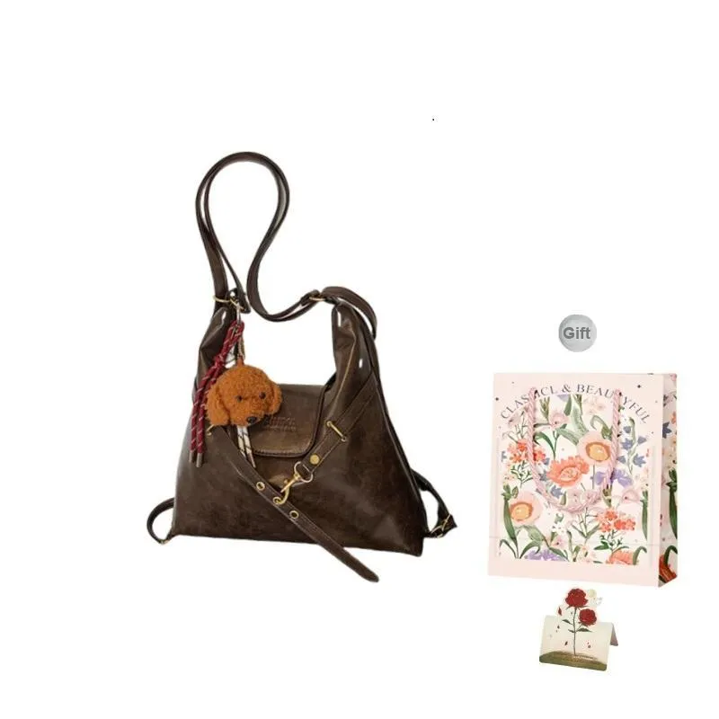 Gerlanx PU Double Shoulder Crossbody Bag, Shoulder Bag Regular Women's Multicolor-5