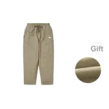 Khaki-Fleece-Lined