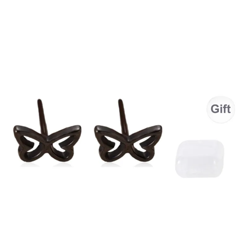 Shiban Ceramic Stud Earrings Unisex-0