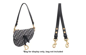 Luxury Care Artisan Workshop Imported Microfiber Saddle Bag With Strap Women's Dark Blue