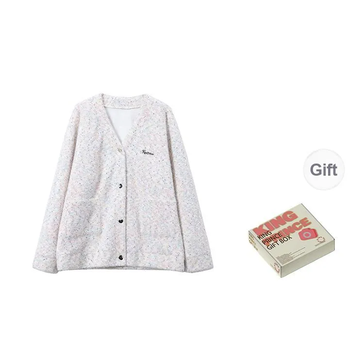 KING PRINCE Knitwear Fashion Basic Versatile, Fall Travel Women's Ecru-2