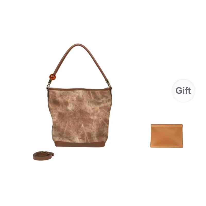 OMI Synthetic Leather Handbag, Shoulder Bag Women's Black/Apricot White/Khaki/Red Brown-20