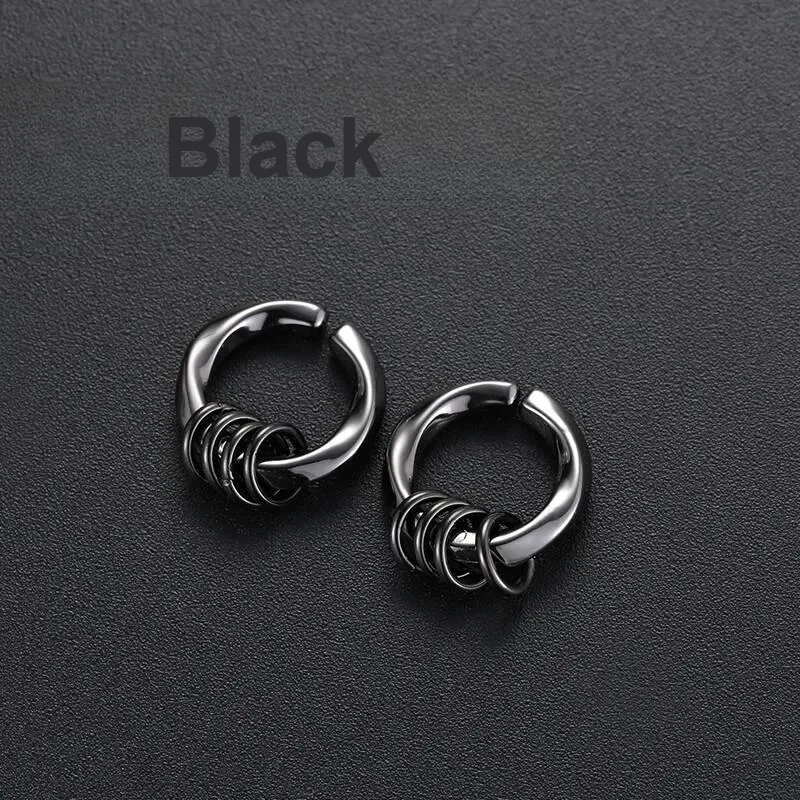 ZANC Alloy Clip On Earrings Unisex-5