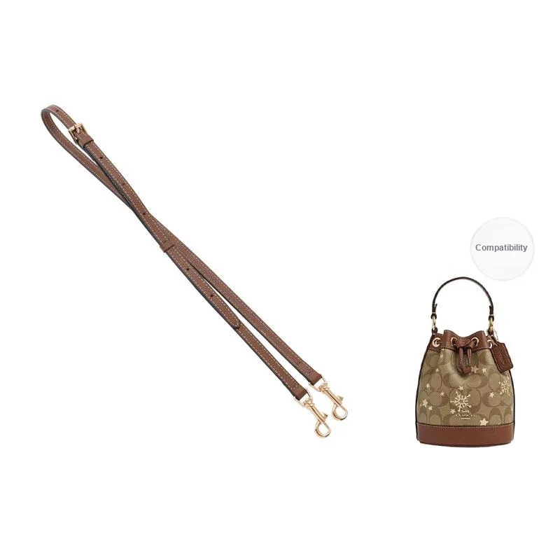 Gloya Leather Modified Adjustment One Shoulder Crossbody Underarm Strap Bag Accessory Women's Multicolor-12