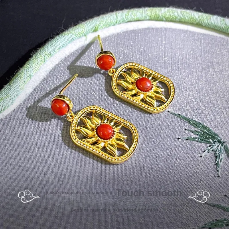 Love S925 Silver Earrings Women's-4