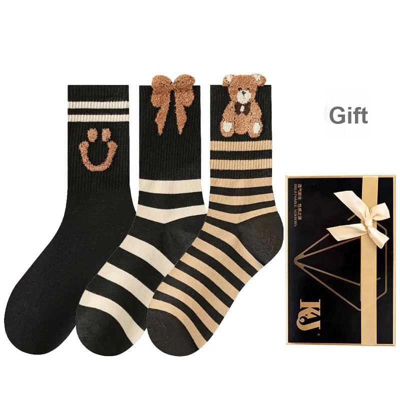 KJ Mid Calf Socks Unisex Gift Box Set-14