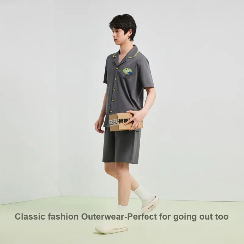 YOUKESHU Pajama Set Unisex Shopping Bag-16