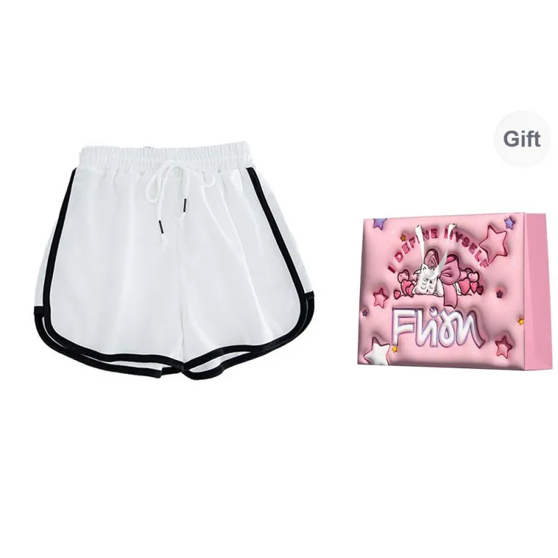 Vine Color Casual Shorts Women's-9