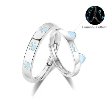 Love Jewelry 999 Fine Silver Rings Unisex