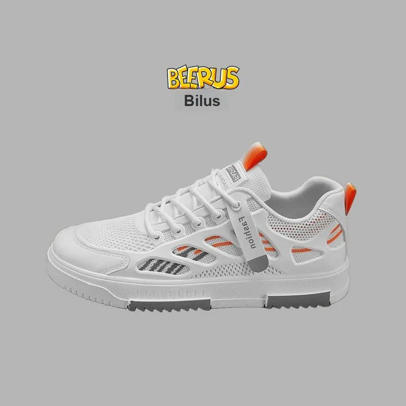 Beerus Slip Resistant Quick Dry Lightweight Breathable Low Top Skateboard Shoes Men's-4