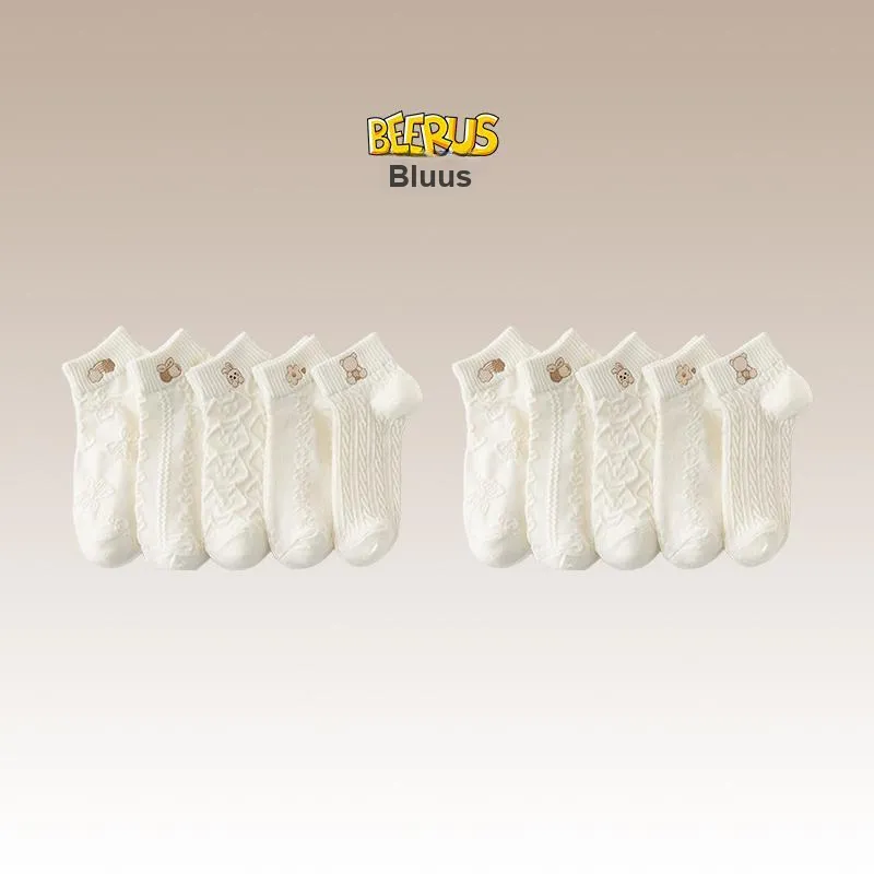 Beerus Ankle Socks Women's Combo Set-4