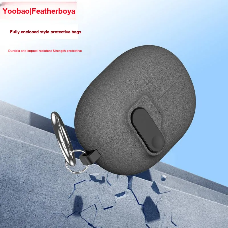 Yoobao Compatibility Huawei FreeBuds Pro 4 TPU Automatic Latch With Drop Protection Lock Headphone Cases-3