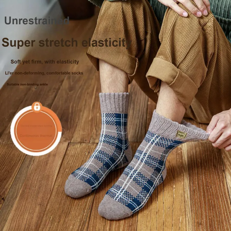 MIIOW Mid Calf Socks Unisex 3 Pack-4