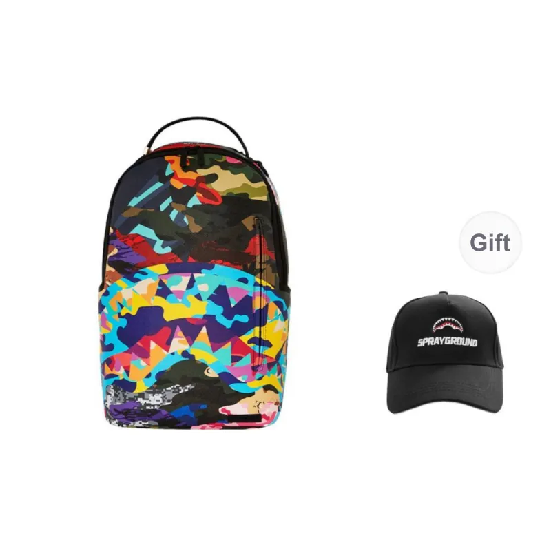 SPRAYGROUND PVC Backpack Unisex Camouflage-5