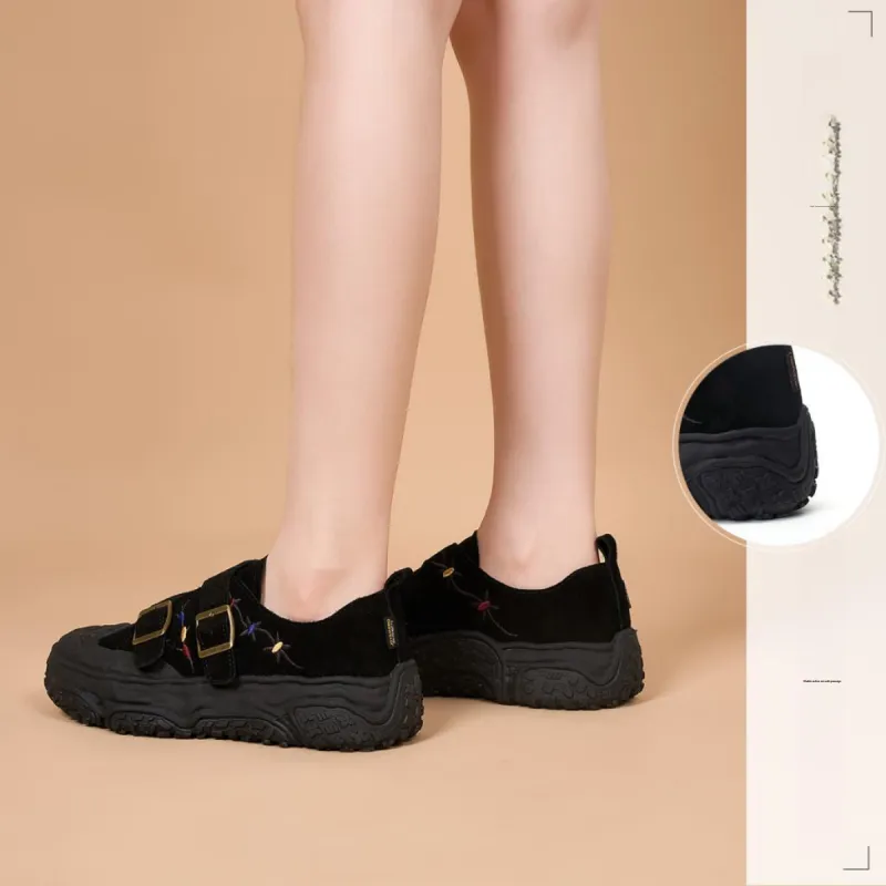 Joy&Mario Low-Top Outdoor Shoes 4cm Women's-14