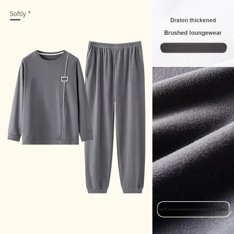 Card Pajama Set Men's Image Color-1