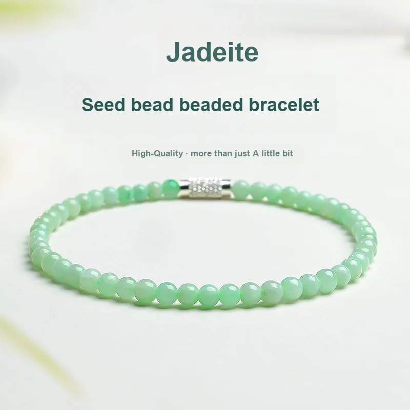With The Heart Of The Jade Glutinous Jade Bracelets Women's-1