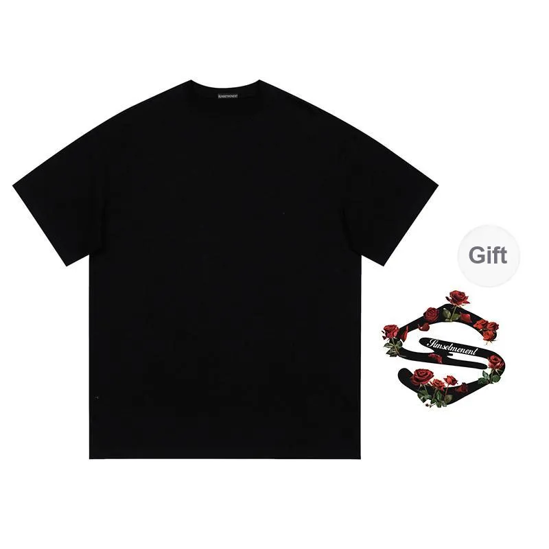 SUNSETMONENT T Shirt Unisex Black-0