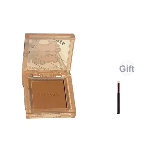 ART VALUE Монохромный Естественный Матовый Румяна Осветляющий Тон Кожи Блестящий 2,5г Коробка