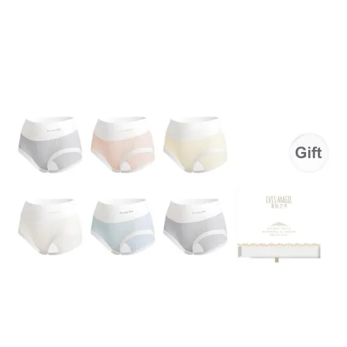 XIA.WA.ZHI.XIU Underpants Women's Box 6 Pack