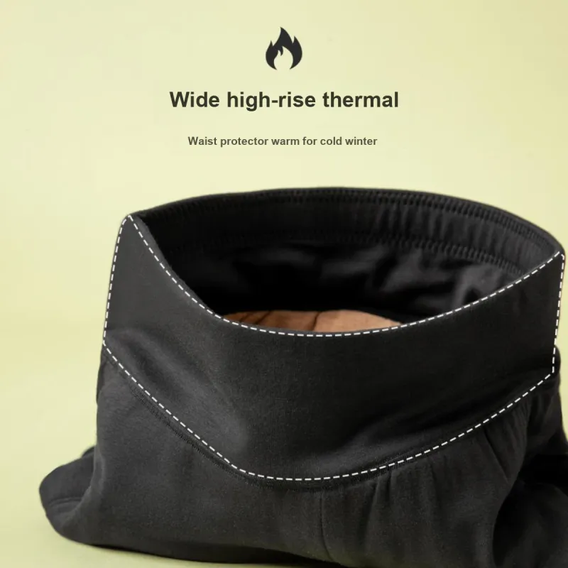 H YXIANG Thermal Pants Women's Black-4